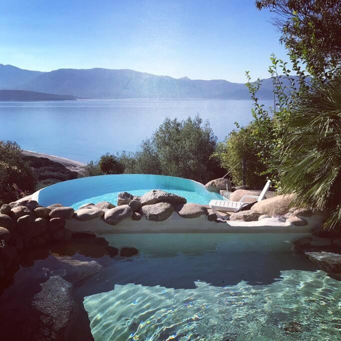 Villas Valinco San Martinu Corse Du Sud - Vue Et Proche Mer - Piscines-7 Chambres Olmeto  Exterior foto