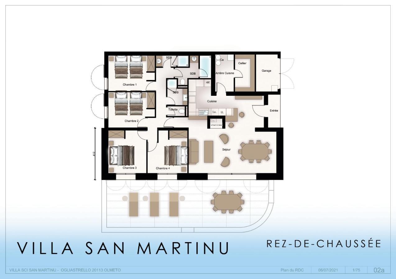 Villas Valinco San Martinu Corse Du Sud - Vue Et Proche Mer - Piscines-7 Chambres Olmeto  Exterior foto