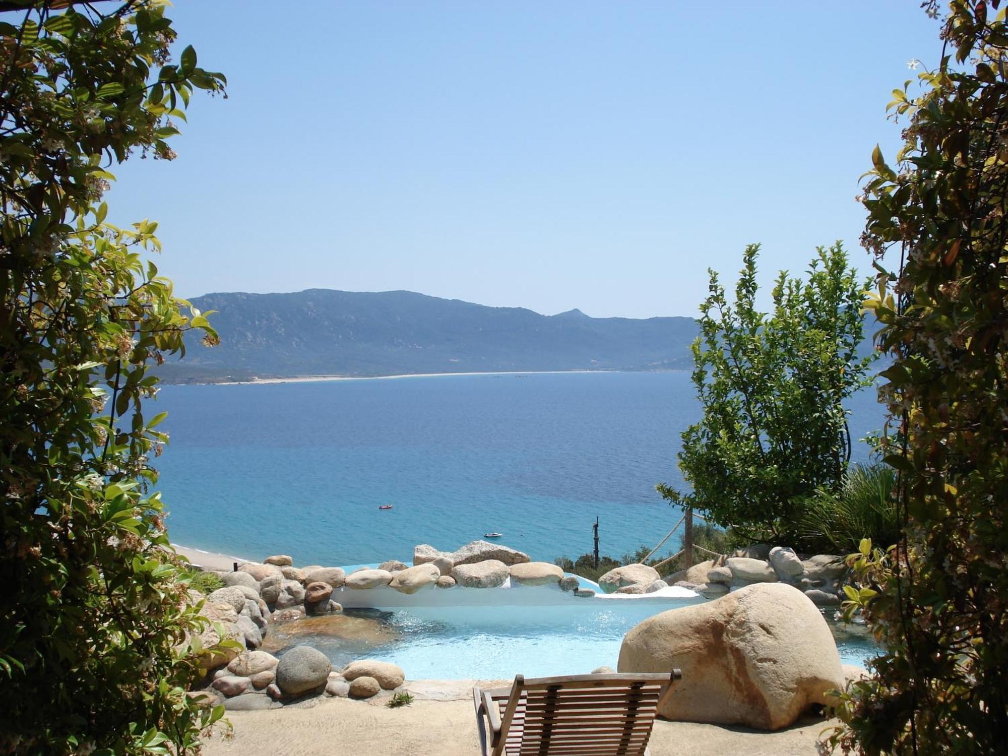 Villas Valinco San Martinu Corse Du Sud - Vue Et Proche Mer - Piscines-7 Chambres Olmeto  Zimmer foto